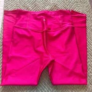 Athleta elation shine medium hot pink. New no tags